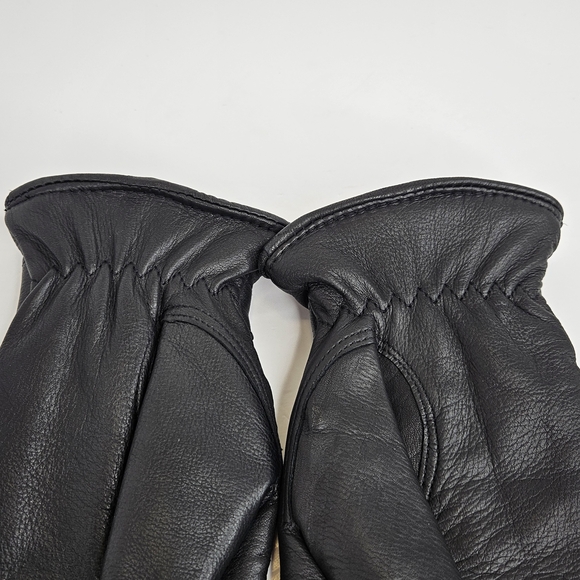 Windriver Faux Leather Gloves Thinsulate Winter Cozy Black Men's Size M - Picture 9 of 16